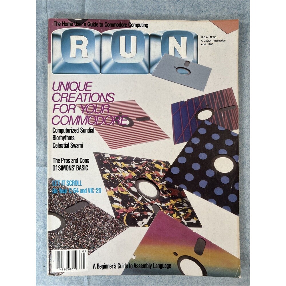 Run Magazine Commodore April 1985